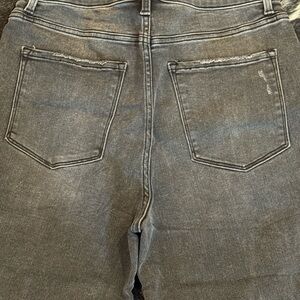 American Eagle Outfitters Gray Flare Jeans